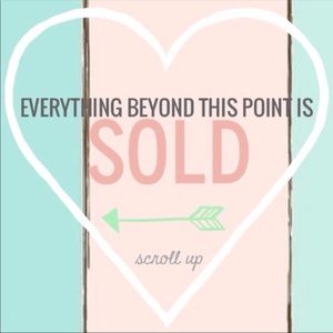 ✨💟SOLD BEYOND THIS POINT💟✨